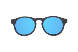 BABIATORS Polarized Keyhole Jet Black, polarizačné zrkadlové slnečné okuliare, 6+
