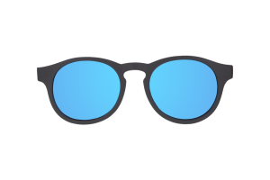 BABIATORS Polarized Keyhole Jet Black, polarizačné zrkadlové slnečné okuliare, čierne, 6+