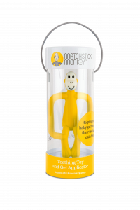 Matchstick Monkey hryzadlo, žltá