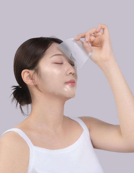 Kocostar a.m. Sunday Happy Hydrogel Mask Hydratačná pleťová maska, 1 ks