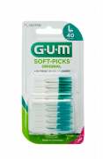 GUM Soft-Picks masážna medzizubná kefka s fluoridmi- velikost Large, ISO 2 ( 40 ks)