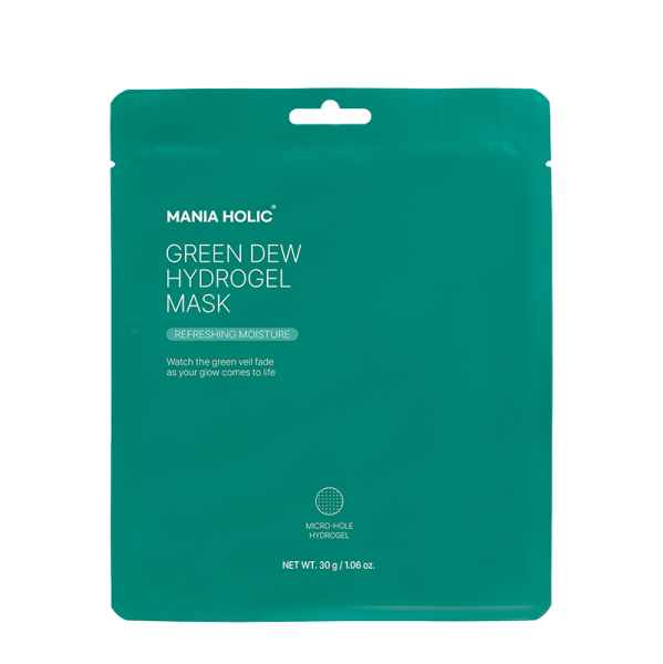 Mania Holic Green Dew Hydratačná hydrogélová maska, 1 ks