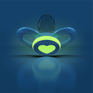 Dentistar ortodontické cumlíky 0-6 mesiacov, modré