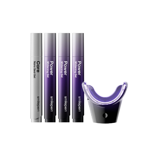 Smilepen Power Whitening Kit & Care, sada pre intenzívne bielenie zubov s LED akcelerátorom