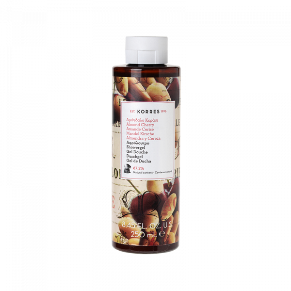 KORRES Shower Gel Almond Cherry - sprchový gél s vôňou čerešní a mandlí, 250 ml