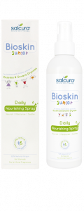 Salcura Bioskin Junior Daily Nourishing Spray - denný výživný sprej na celé telo, 250 ml