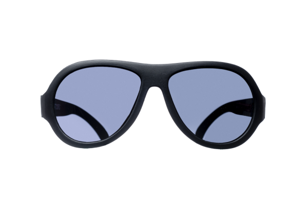 BABIATORS Originals Aviators Jet Black, slnečné okuliare cierne, 0-2 roky