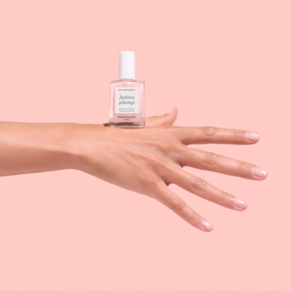 Manucurist Active Plump, vyživujúci lak na nechty s kolagénom, 15 ml