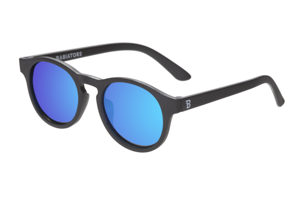 BABIATORS Polarized Keyhole Jet Black, polarizačné zrkadlové slnečné okuliare, 6+