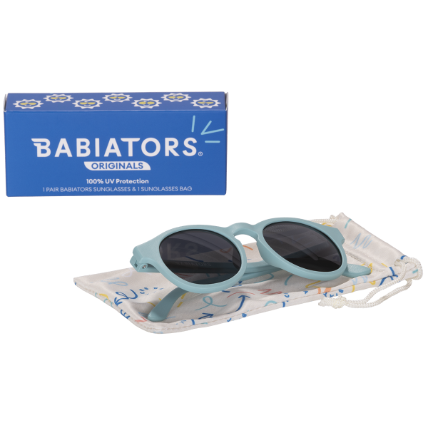 BABIATORS Keyhole Morning Glory, slnečné okuliare tyrkysové, 3-5 rokov