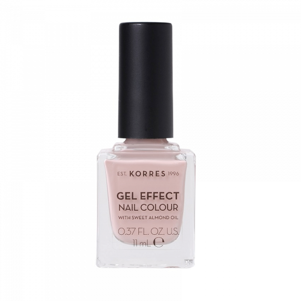 KORRES Gel-Effect Nail - gélový lak na nechty, 32 Coconut Sand, 11 ml