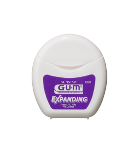 GUM Expanding Floss voskovaná mentolová expandujúca niť, 10 m
