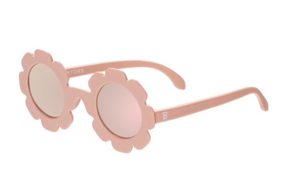 BABIATORS Polarized Flower, Peachy Keen, polarizačné zrkadlové slunečné okuliare kvety, broskvové, 0-2