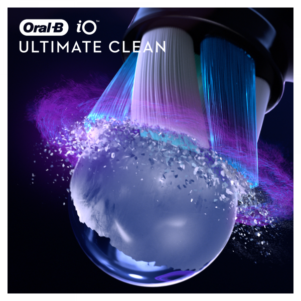 Oral-B iO Ultimate Clean Black náhradné hlavice, 4 ks