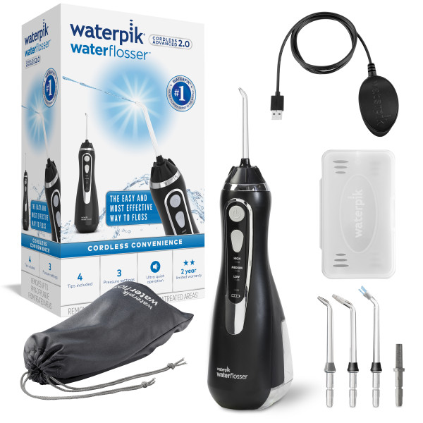 Waterpik Cordless Advanced 2.0 WP582 Black - ústny irigátor