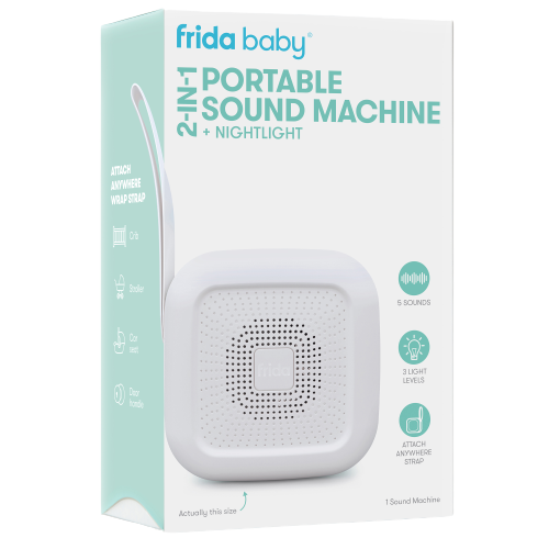 Frida Baby 2-v-1 Prenosné nočné svetlo a biely šum