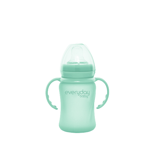 Everyday Baby sklenený hrnček 150 ml, Mint Green