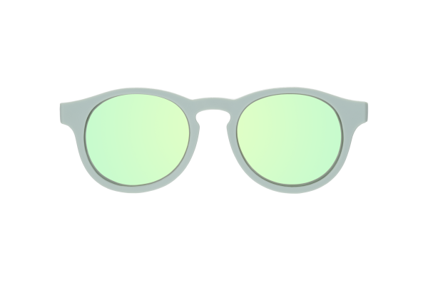 BABIATORS Polarized Keyhole Seafoam Blue, polarizačné zrkadlové slnečné okuliare, modrá morská pena, 0-2 rokov