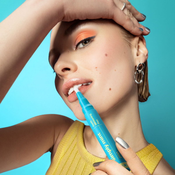 Pop Teeth Whitening Pen Simply Mint, bieliace pero mätové, 4 ml